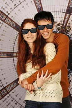 Portrait réalisé lors d'une animation photocall aux Galeries Lafayette Lyon