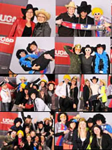 participant photocall soirée entreprise Lyon