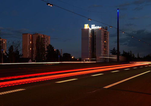 enseigne lumineuse photographe photo nuit lyon