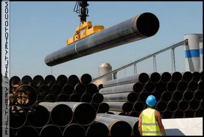 Reportage photo chantier BTP extension réseau GRTgaz – ouvriers soudage conduites gaz
