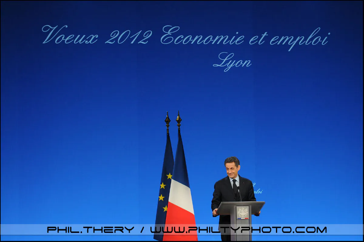 Cérémonie officielle des vœux du Président de la République à Eurexpo Lyon