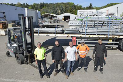 photo de groupe portrait metier site de production credit photographe Philippe Thery