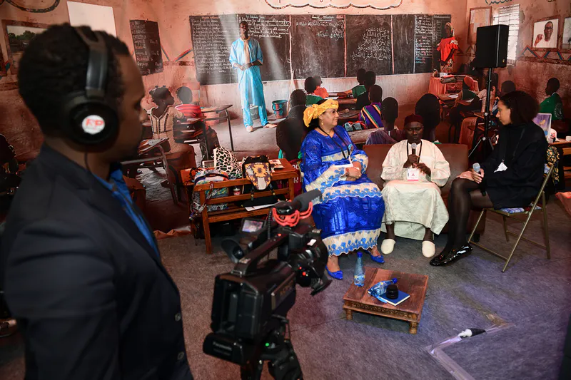 Animation sur un stand du salon lors de la conférence ONU, photographe événementiel Lyon