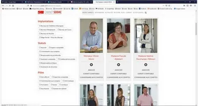 Portrait d'un collaborateur du cabinet Sodac pour le site internet