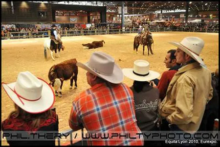 Animation Western salon Equita Lyon Eurexpo – reportage photo événementiel Philippe Théry