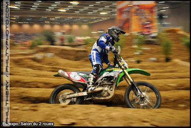 course enduro dans orniere avec effet flou vitesse eurexpo lyon  credit photo philippe thery