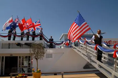 Cérémonie de baptême du bateau River Royale à Lyon – reportage photo inauguration