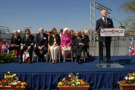 Discours lors de l'inauguration du River Royale à Lyon – reportage photo événementiel