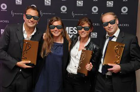 Cérémonie de remise de prix au salon Luxepack Monaco
