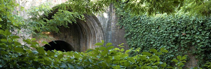 entree du souterrain du ruisseau des planches Lyon vaise credit photo Philippe Thery Photographe