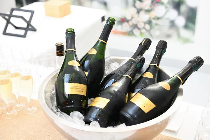 Photo du vin d’honneur mariage Lyon