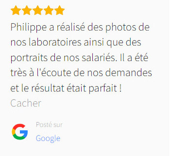 Avis google pour photographe lyon