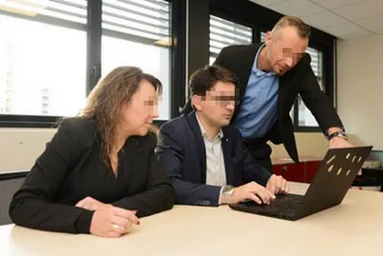 photographe entreprise portrait métier réunion de travail