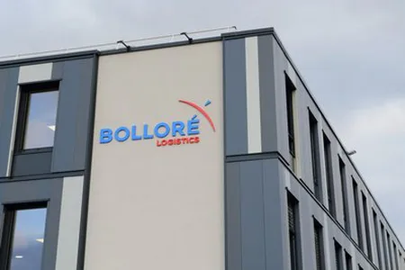 architecture des nouveaux batiments Bollore Logistics a Lyon Saint Exupery