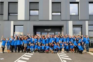 reportage photo Bolloré photo de groupe entreprise