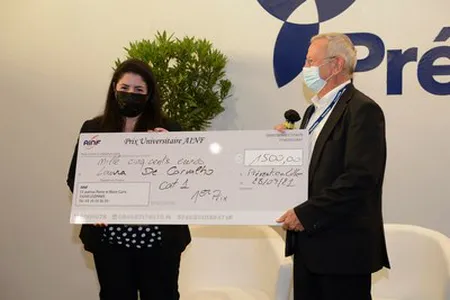 remise de prix sur le salon Preventica Lille, reportage photo evenementiel