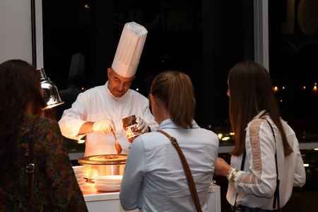 photo evenement atelier cuisine chef anniversaire entreprise credit photographe: Philippe Thery