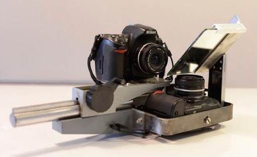 camera rig stereoscopique de Philippe Thery photographe lyon