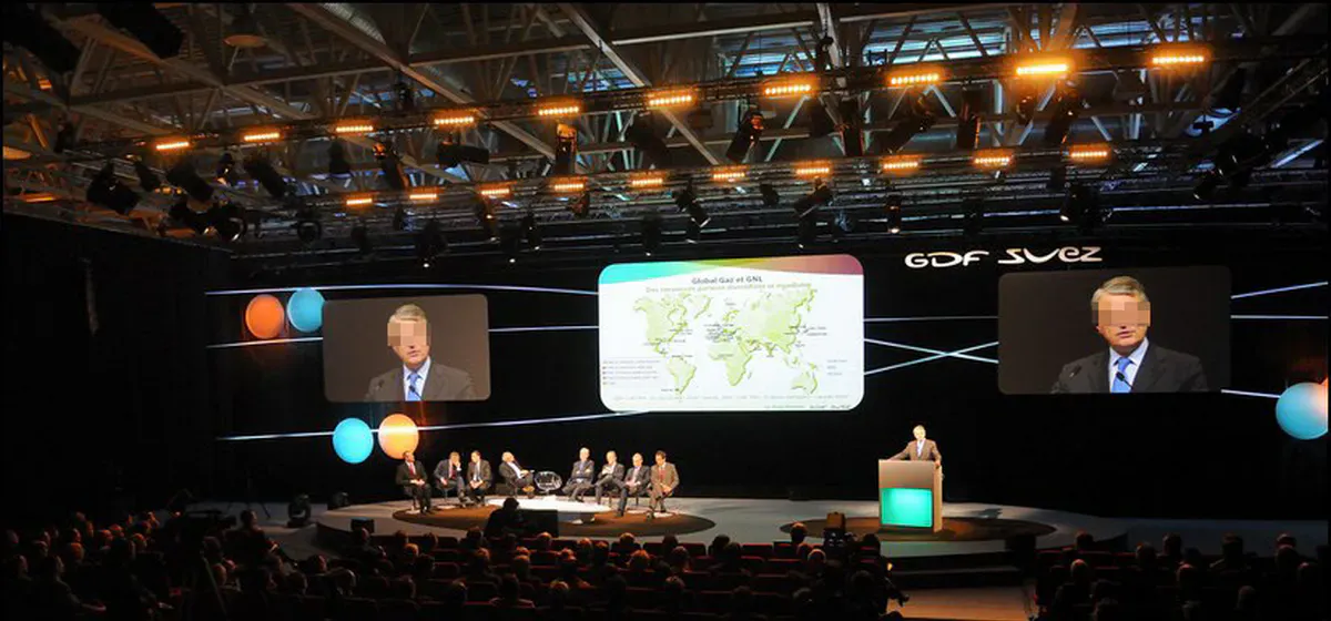 Vue panoramique d une grande salle de conférence à Eurexpo Lyon lors d un événement professionnel réunissant plus de 1 000 participants