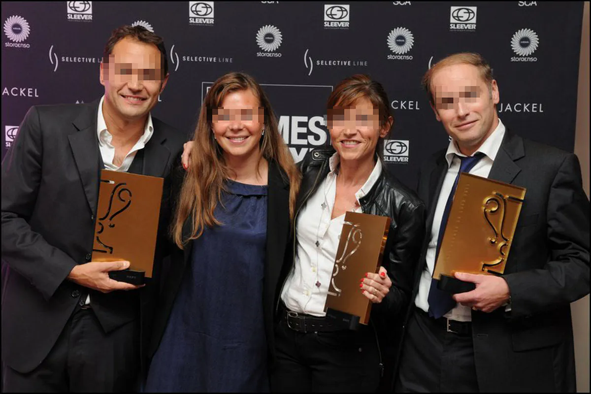 Photographie professionnelle d'une cérémonie de remise de prix à Lyon