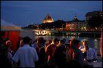 soiree entreprise berge du rhone, la Plateforme, reportage evenement lyon