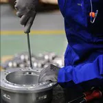 Reportage photo de produit industriel à Lyon : montage Photoshop professionnel pour valorisation technique et commerciale