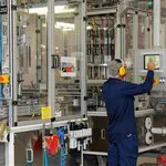 Photo de site industriel à Lyon : détail du matériel et des équipements de production