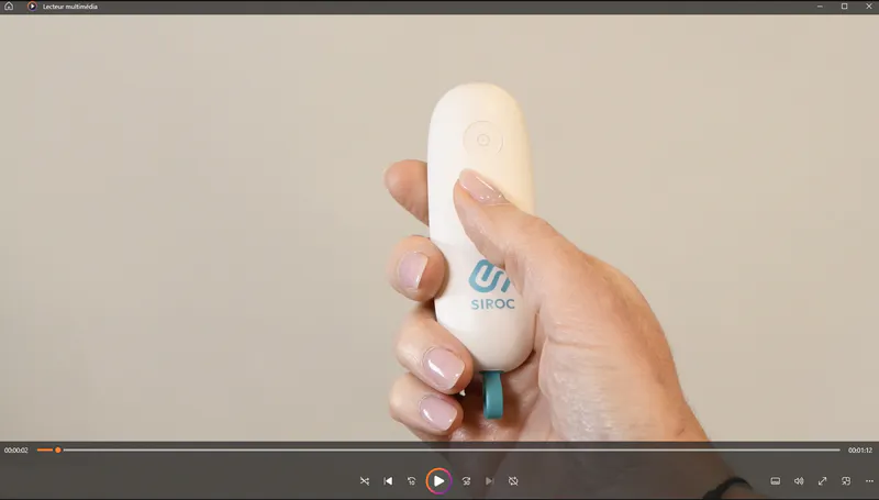 Capture vidéo de démonstration – appareil apaisant piqûre d'insecte présenté avec sa boîte – film produit réalisé par Philippe Thery