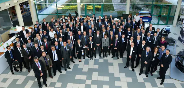 photo de groupe des salaries d une entreprise a Lyon