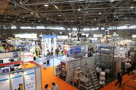 Vue d’ensemble du salon FIP Solution Plastique et 3D Print à Eurexpo Lyon – Dynamisme et professionnalisme en action