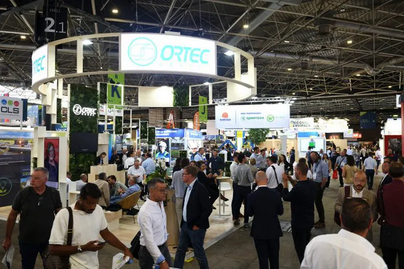 reportage photo du Groupe Ortec sur le salon Pollutec a Eurexpo Lyon
