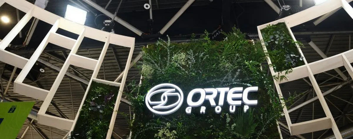 stand du Groupe Ortec au salon Pollutec a Eurexpo Lyon photographie professionnelle