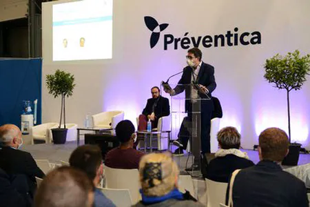 Reportage photo des temps forts du salon Préventica lors d'un événement professionnel