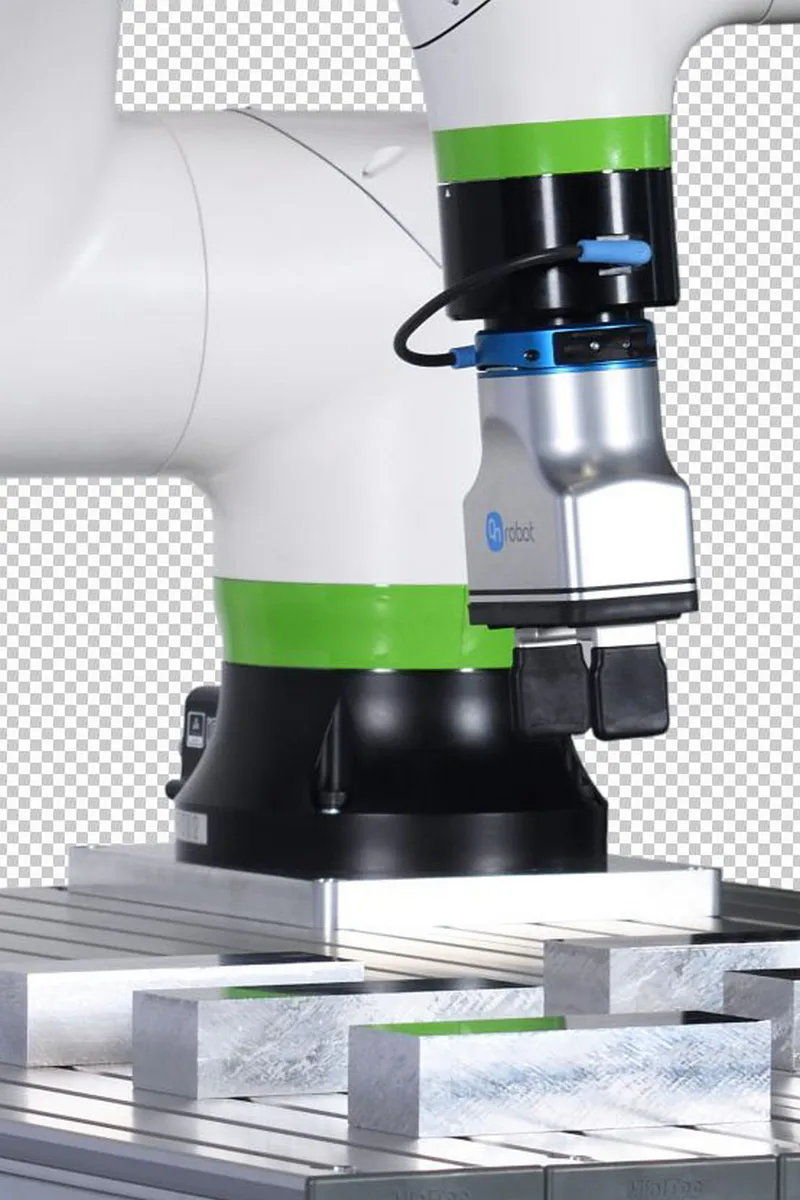 Robot industriel Haas photographié en situation réelle de production – reportage photographique sur site industriel Lyon