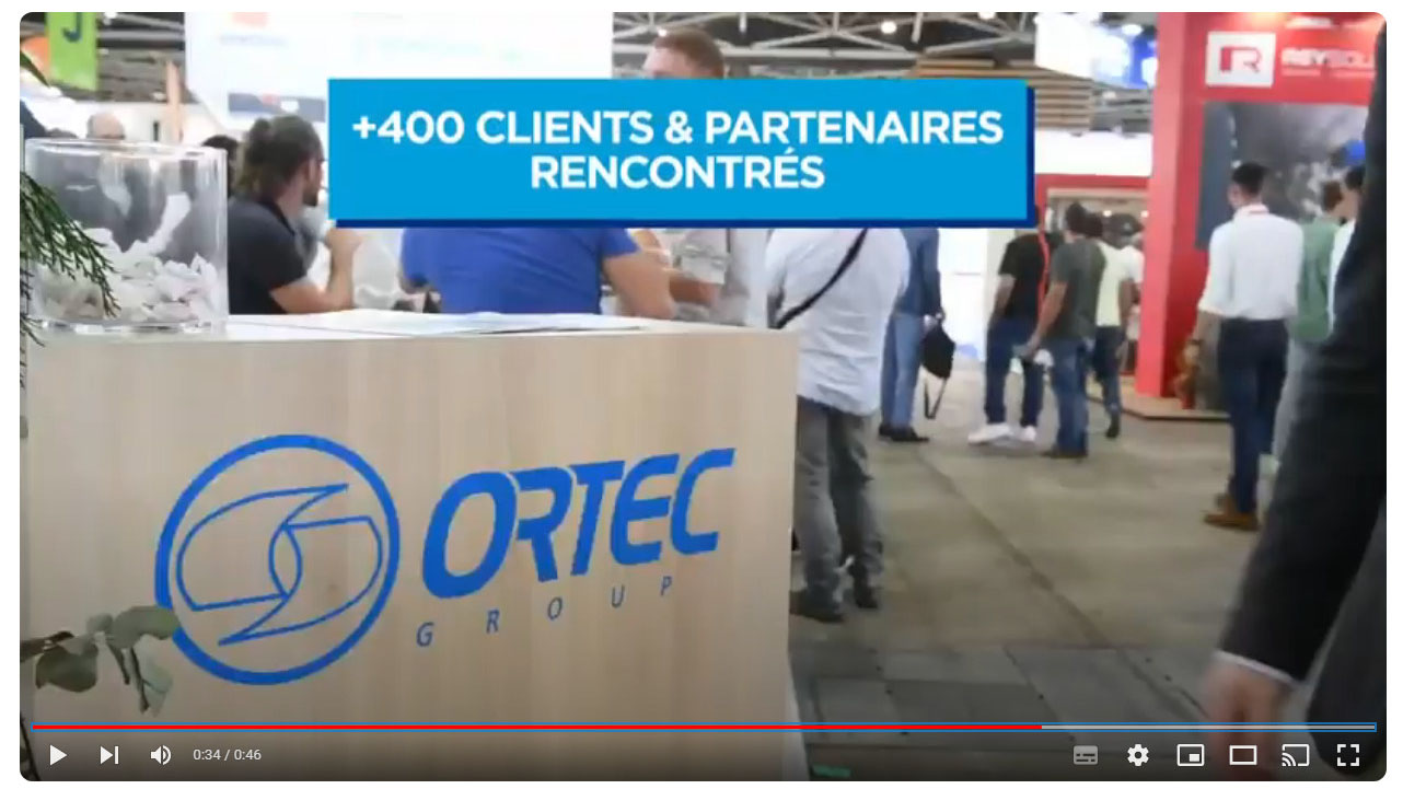 exemple realisation video salon professionnel stand entreprise pollutec ortec