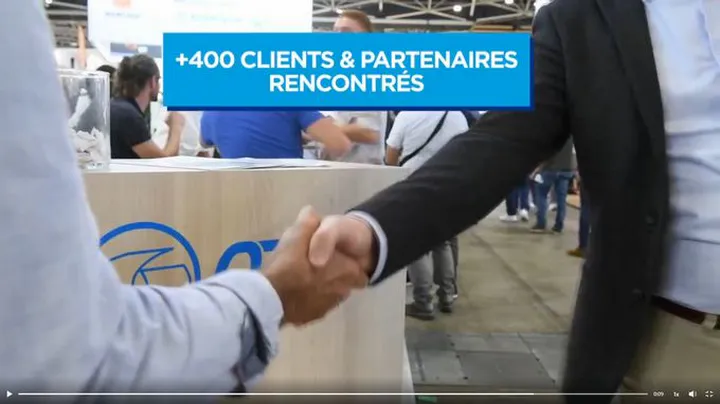 Reportage photo et video du groupe Ortec au salon Pollutec, videaste industriel Lyon