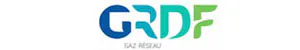 Logo GRDF, distribution de gaz