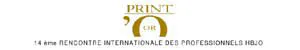 Logo salon PrintOr, impression et personnalisation
