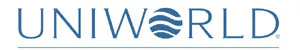 Logo Uniworld, evenementiel et communication
