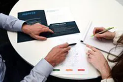 reunion professionnelle en entreprise photographiee a Lyon