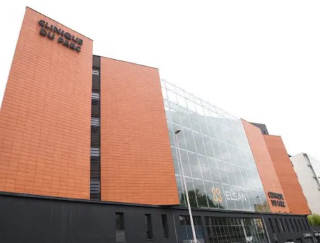 vue exterieure clinique du parc, lyon