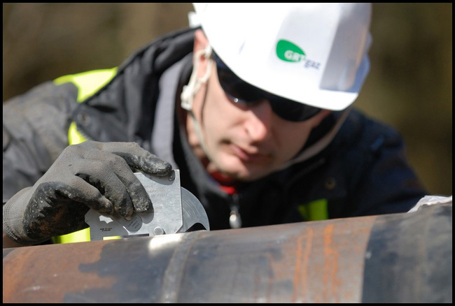 photographe rhone chantier grtgaz